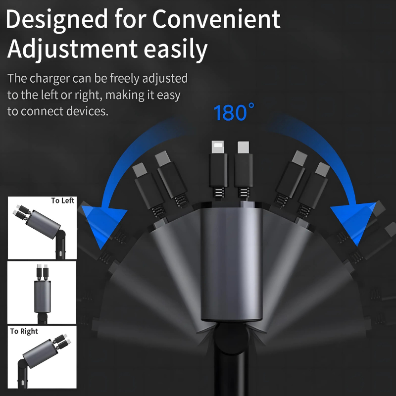 RollCharge - Retractable fast car charger